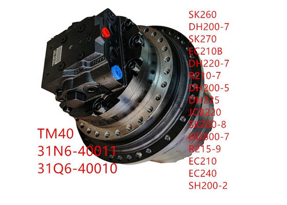 Baumaschinenteile R210lc-7 R210-7 Bagger Travel Motor Assy des Achsantrieb-Gerät-GM40 TM40