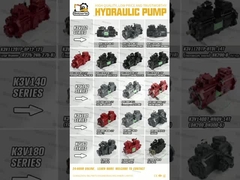 Hitachi Zx120-6 Bagger hydraulische Pumpe