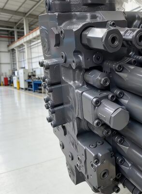 CX350B CX360B CX370B KSJ12250 C0170-55078 Hydraulische Hauptregulierventilmontage KYB für CASE Bagger-Ersatzteile
