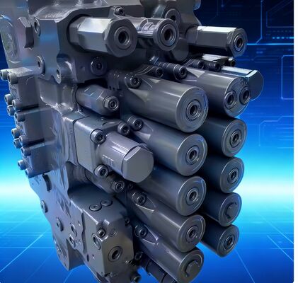 CX350B CX360B CX370B KSJ12250 C0170-55078 Hydraulische Hauptregulierventilmontage KYB für CASE Bagger-Ersatzteile