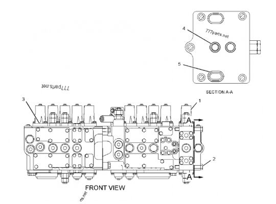 SBS120 59195 2726955 1626176 320D, 320D FM, 320D FM RR, 320D GC, 320D L, 320D LN, 320D LRR, 320D RR,HYDRAULIC PUMP ohne Getriebe