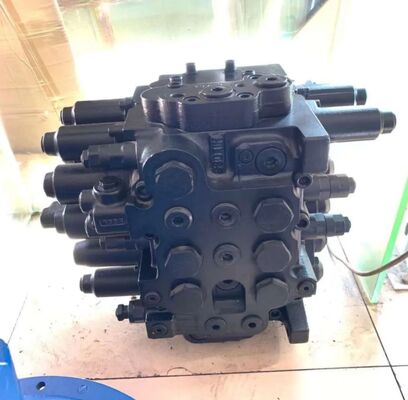 SK200-6E Hydraulisches Hauptsteuerventil Assy für Kobelco Bagger Ersatzteile YN30V00079F1 YN30V00079F2 KMX15YD YN30V00025F1 Hauptsteuerventil OEM