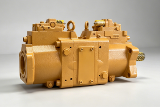 K7V280DTP1Y7R-1E05-V 349GC 352GC 355GC E349GC E352GC E355GC Hydraulische Hauptpumpe 17T-Welle mit PTO für Baggerkolbenpumpen